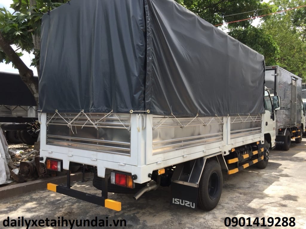 Xe tải Isuzu 1.4 tấn thùng bạt