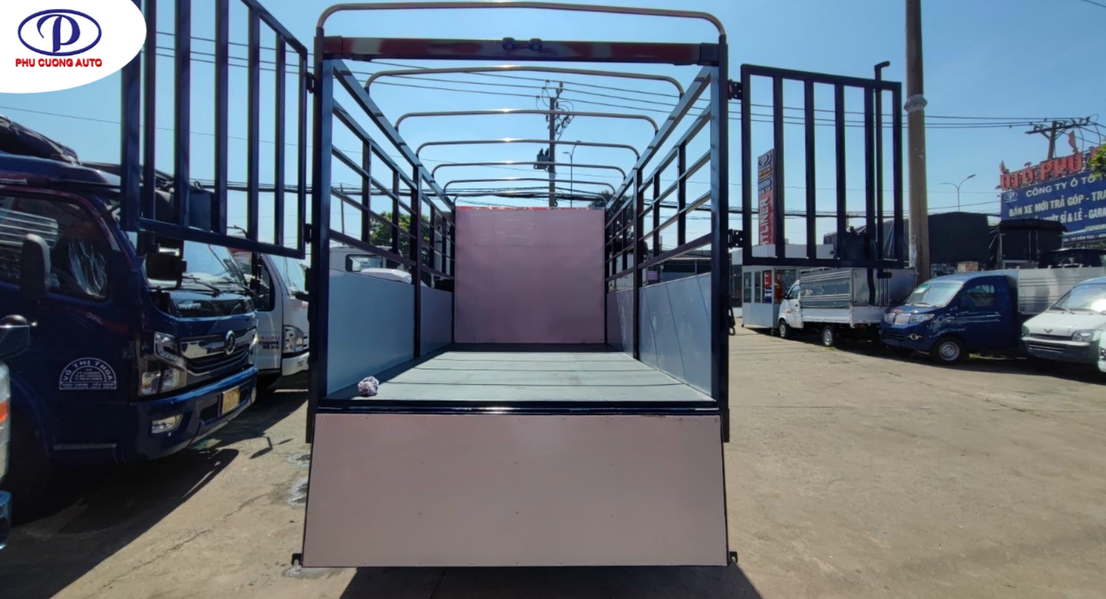 Xe tải JAC L240 với khoang thùng rộng rãi, tối ưu khả năng chở hàng
