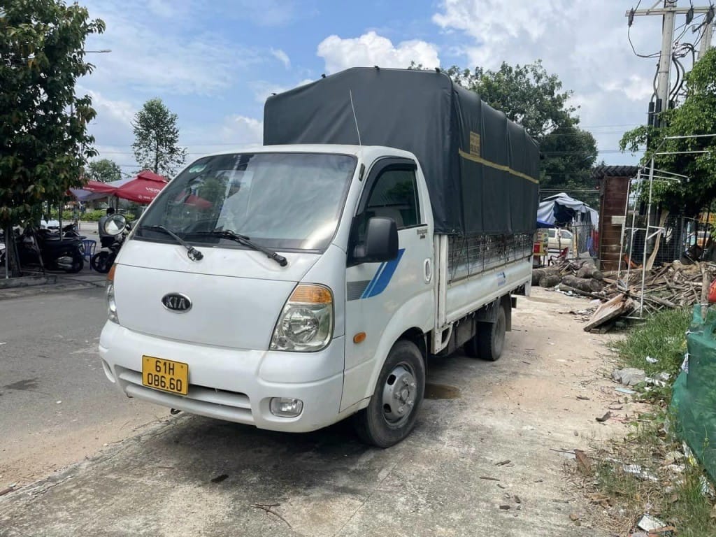 xe tải Kia Bongo 1.4 tấn cũ đời 2006-2009