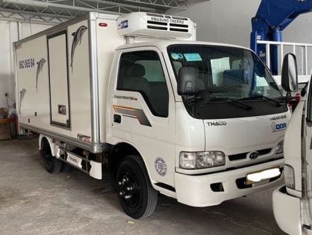 Xe tải Kia K165 đời 2015 thùng đông lạnh