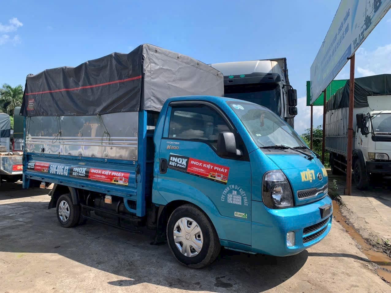 Xe tải Kia K200 1.9 tấn cũ, mẫu xe được ưa chuộng trên thị trường xe tải cũ Biên Hòa