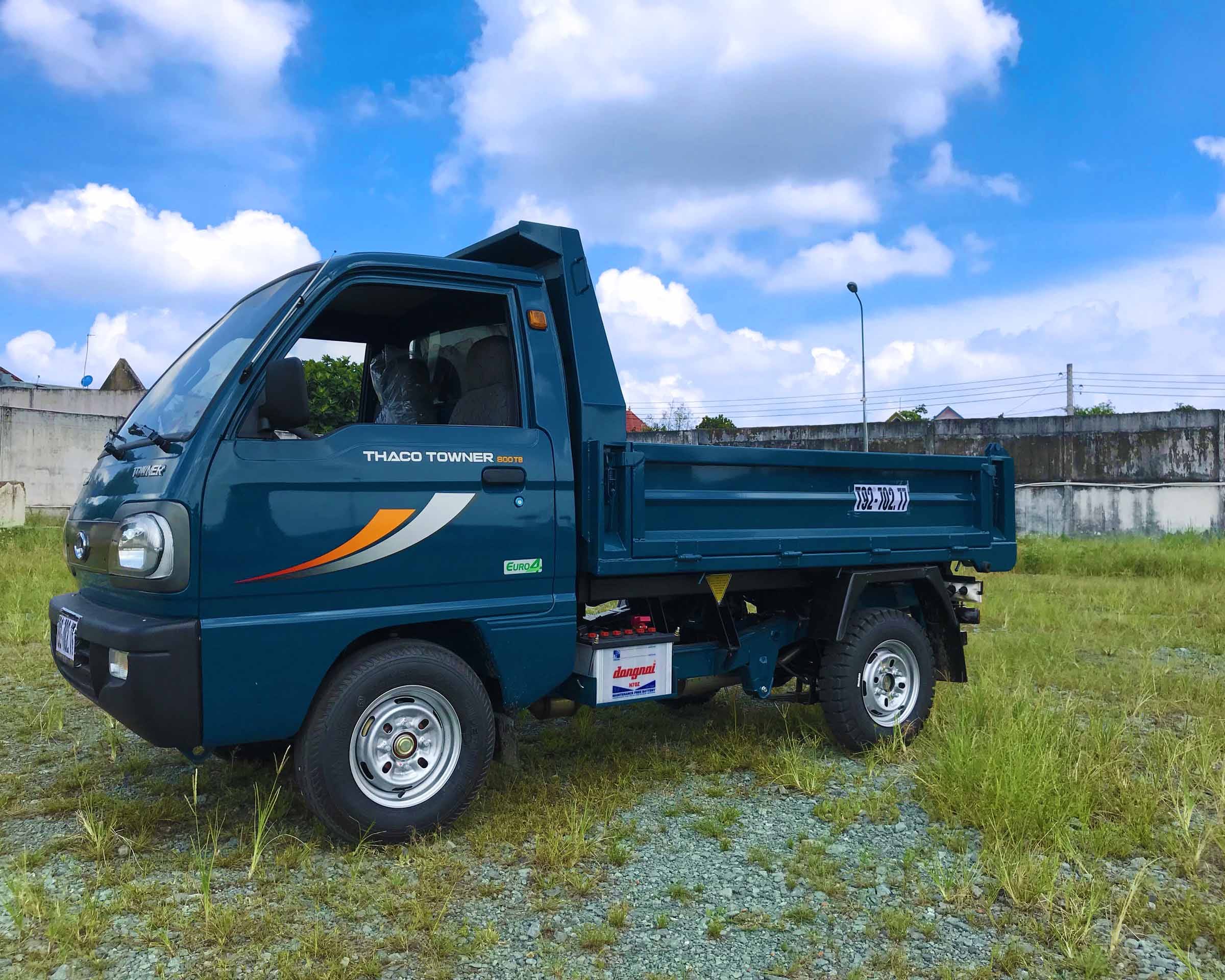 Xe tải nhỏ Thaco Towner 800 với động cơ bền bỉ