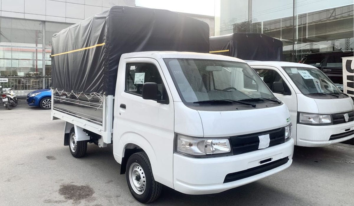 Xe tải Suzuki Carry với chiều dài thùng xe tải 1 tấn linh hoạt