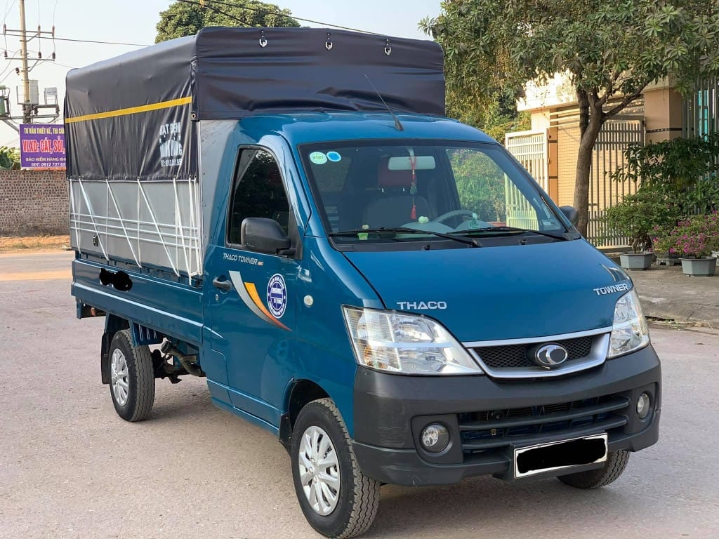 Xe tải Thaco 990kg cũ thùng bạt đời 2017