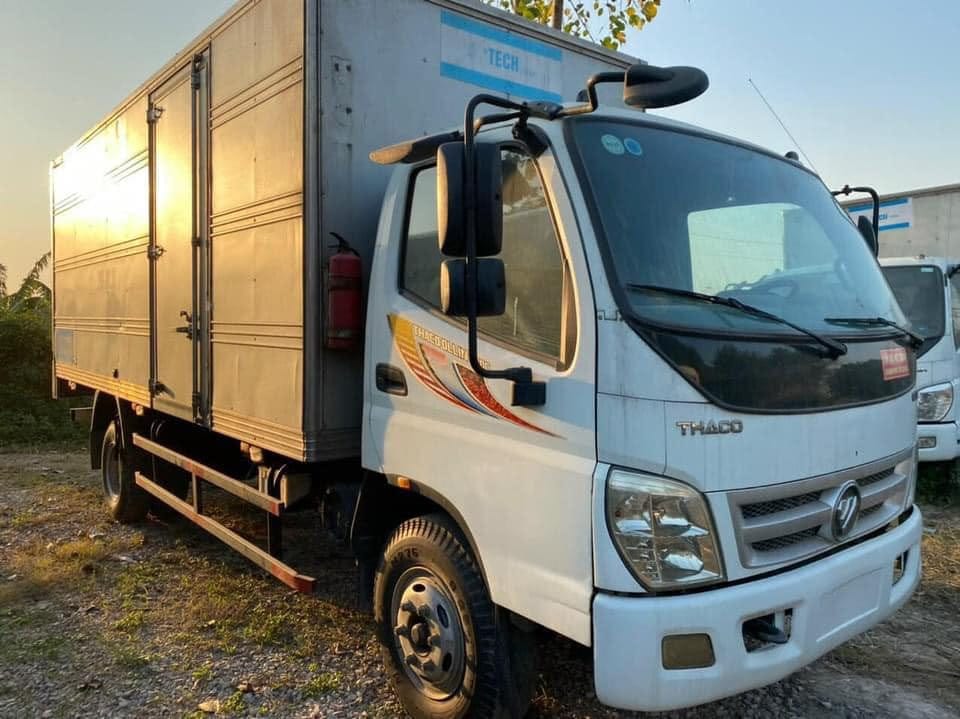Xe tải Thaco Ollin 3 5 tấn cũ đời 2020 thùng kín còn rất mới