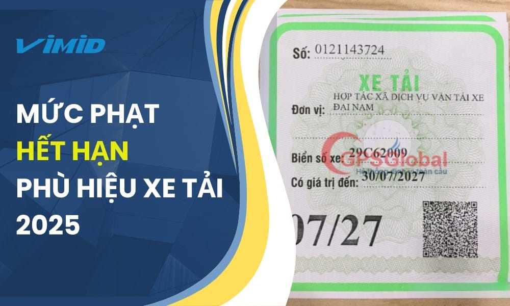 Xe tải thiếu phù hiệu khi đang lưu thông trên đường