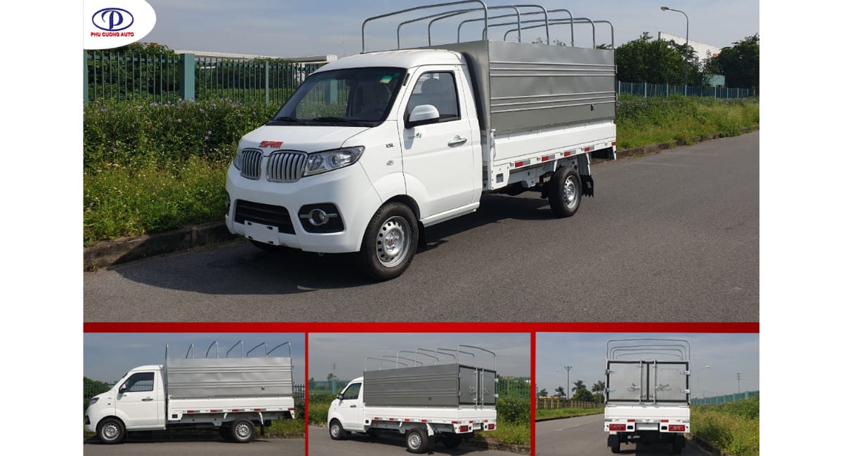 Xe tải Van SRM 930kg T20A với thùng kín độc lập bền bỉ