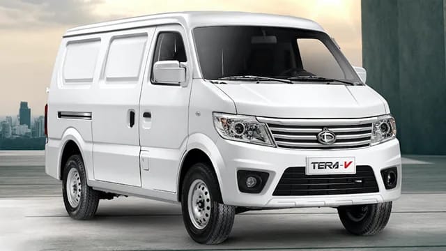 Xe tải van Teraco TERA-V, mẫu xe van cũ Bình Định phù hợp cho kinh doanh nhỏ và giao hàng