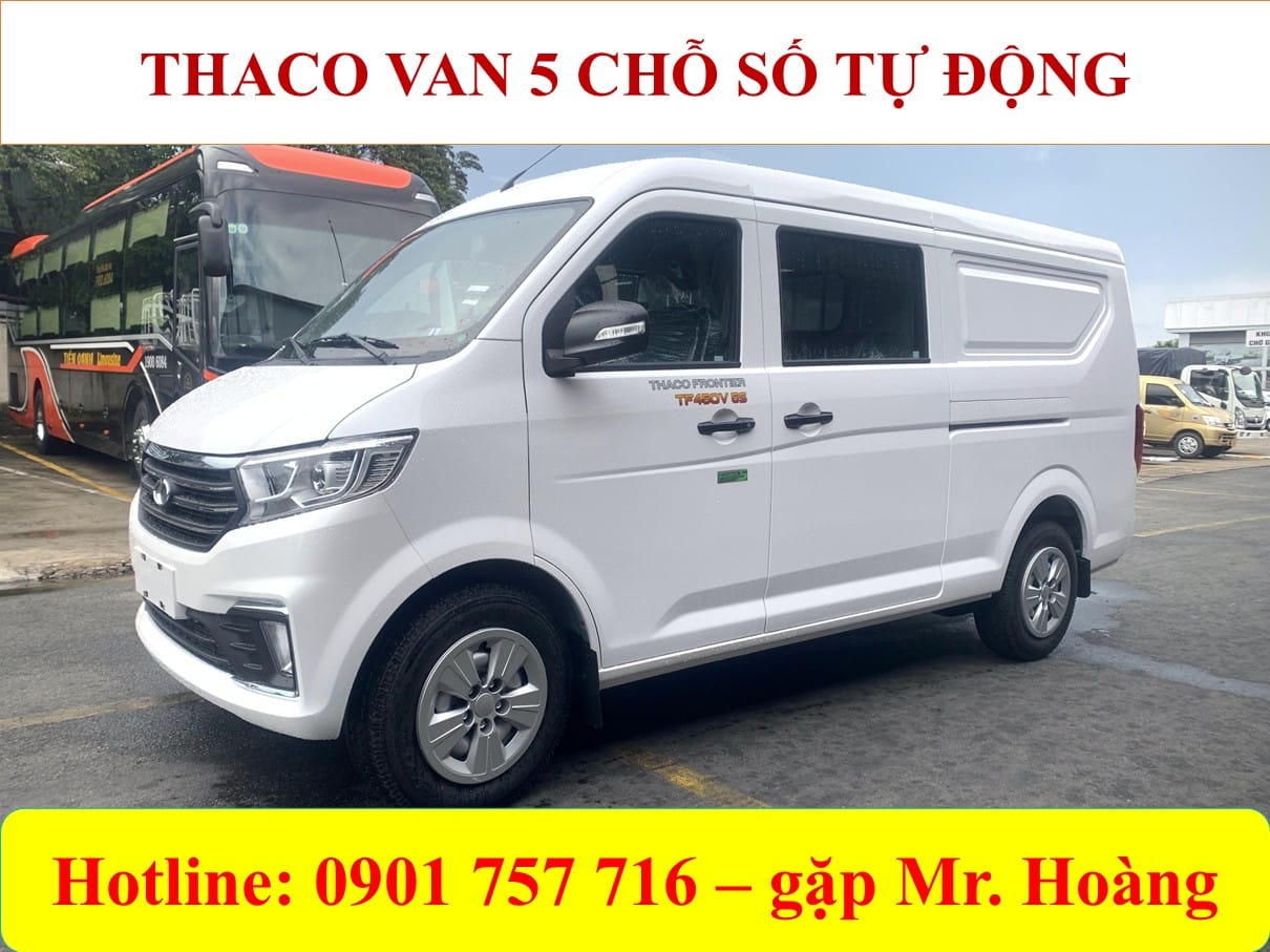 Xe tải van Thaco 5 chỗ số tự động