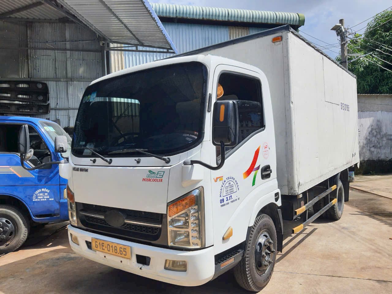 Xe tải Veam cũ 2.4 tấn thùng bạt