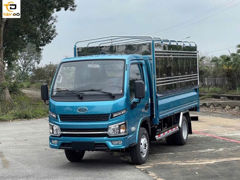 xe tải veam s80 thùng bạt