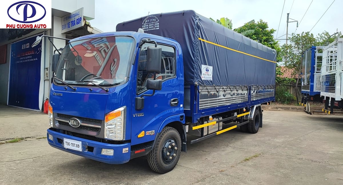 Xe tải Veam VT260 1,9 tấn thùng dài vận chuyển hiệu quả
