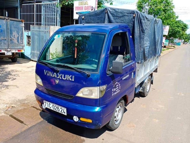 Xe tải Vinaxuki cũ thùng mui bạt, giải pháp tiết kiệm cho vận tải dưới 100 triệu ở Hà Nội.