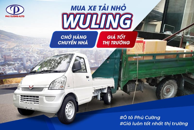 Xe tải Wuling mới bền bỉ, đa năng
