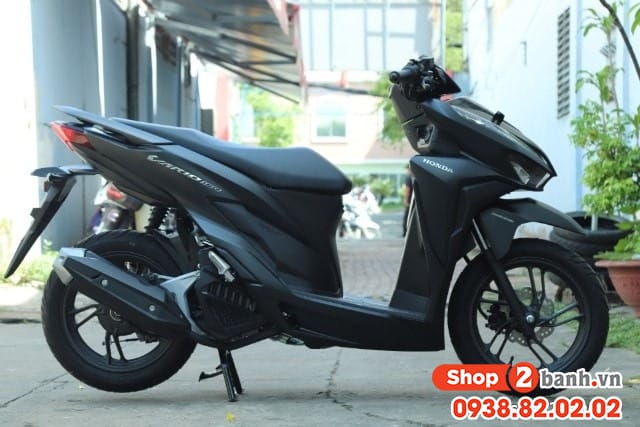 Xe tay ga Vario 150 phiên bản đen nhám với thiết kế hiện đại và đèn LED