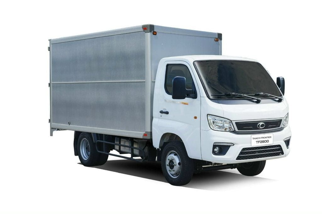 Xe Thaco Frontier TF2800 với thùng kín an toàn