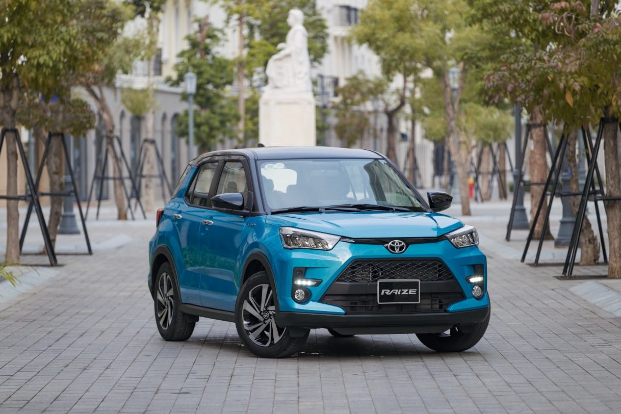 Xe Toyota Raize 5 chỗ cá tính