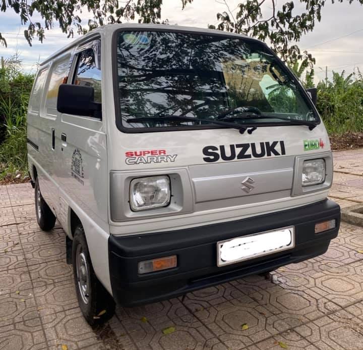 Xe van 5 tạ cũ Suzuki Blind Van 2020 màu trắng