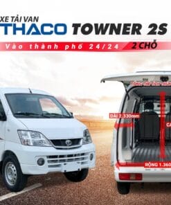 Xe tải Van Thaco 2 chỗ 945kg
