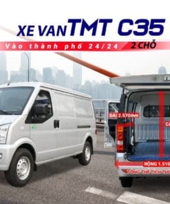 Xe Tải Van C35 Loại 2 Chỗ Ngồi chở hàng không cấm giờ