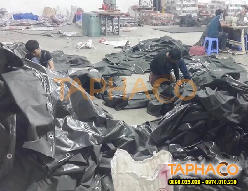 Xưởng may bạt xe tải gần đây với quy mô lớn