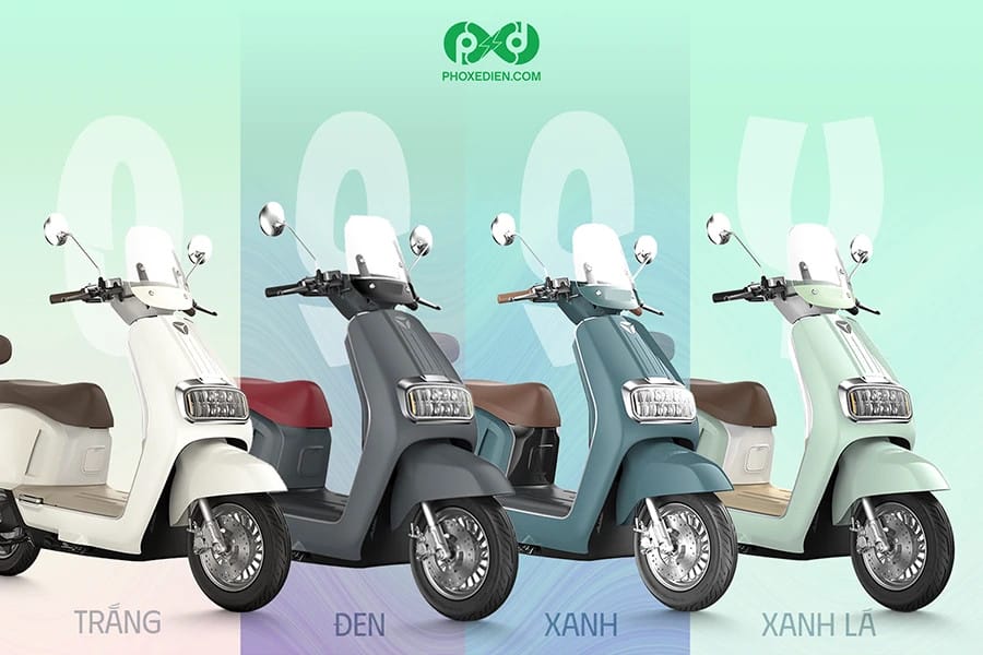 Yadea Ossy đa sắc màu cá tính