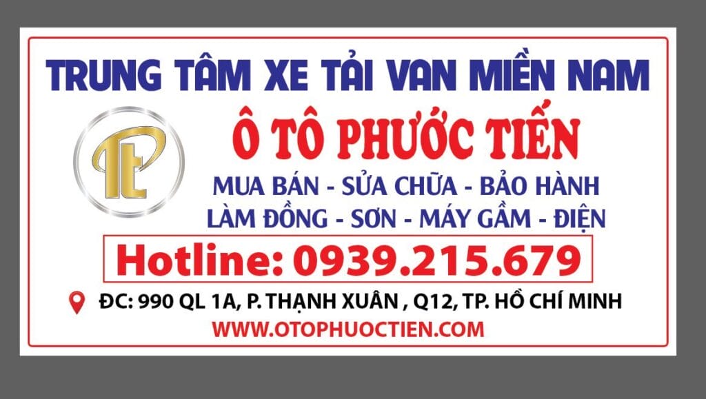 Bảo Hành Bảo Dưỡng Và Sửa Chữa xe tải van tải miền nam | trung tâm xe tải van miền nam